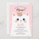 Recherche de meow invitations De chaton