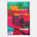 Recherche de couleurs multi cuisine linges Géométrique