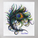 Recherche de peacock posters Plumes