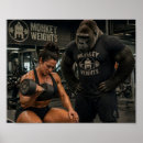 Recherche de singe gorille posters Amusant