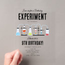 Recherche de tubes à essai invitations Chimie