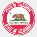 Recherche de drapeau de la californie autocollants Patriotique