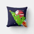 Recherche de arbre de noël coussins Drôle