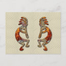 Recherche de kokopelli cartes postales Flûte