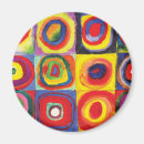 Recherche de composition carrés magnets Abstrait