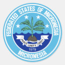 Recherche de drapeau de la micronésie autocollants Drapeaux du monde