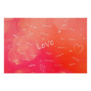 Recherche de différentes langues posters Amour