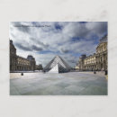 Recherche de musée du louvre à paris cartes postales Pyramide