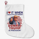 Recherche de président chaussette de noël Républicain