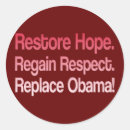 Recherche de pro obama autocollants Président