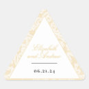 Recherche de vintage triangle autocollants Élégant