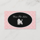Recherche de salon de toilettage cartes visite Groomer