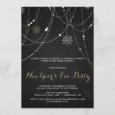 Recherche de nouvelle année vintage invitations Script