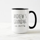 Recherche de arrière grands parents tasses Promue grand mère