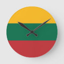 Recherche de jaune rouge horloges Drapeau