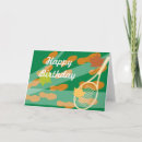 Recherche de tennis anniversaire cartes Raquette
