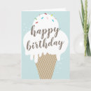 Recherche de vanille vœux cartes D'anniversaire