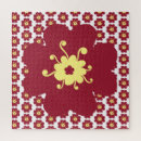 Recherche de fleurs rouges puzzles Nature