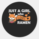 Recherche de fille de manga autocollants Japonais