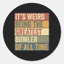 Recherche de bowling drôle autocollants Femmes de bowling