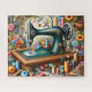 Recherche de machine à coudre puzzles Vintage