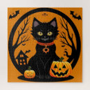 Recherche de chats noirs puzzles Pour enfants