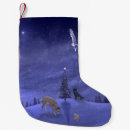 Recherche de nuit étoilée chaussette de noël Neige