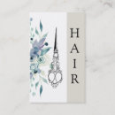 Recherche de floral vintage cartes visite Coiffeur