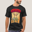Recherche de parachutisme drôle tshirts Saut de base