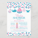 Recherche de de baleine cartes baby shower invitations Bleu
