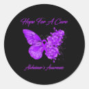 Recherche de alzheimer autocollants Violet