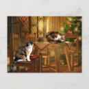 Recherche de calicot vœux cartes Chat