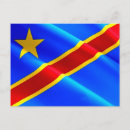 Recherche de drapeau du congo cartes postales Voyage