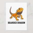 Recherche de dragon barbu cartes postales Animaux