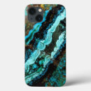 Recherche de malachite iphone coques Bleu