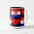 Recherche de croatie tasses Patriotique