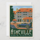 Recherche de voyage 14x19 invitations Vintage