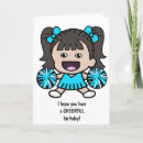 Recherche de pom pom girl vœux cartes Sport