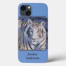 Recherche de yeux bleus iphone coques Tigre