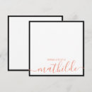 Recherche de corail cartes invitations Calligraphie