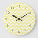 Recherche de zigzag jaune horloges Chevron