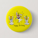 Recherche de lapin drôle badges Fête