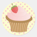 Recherche de point de chocolat autocollants Cupcake