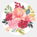 Recherche de fleurs peintes autocollants Élégant