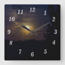 Recherche de murale de lune horloges Photographie