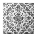 Recherche de floral noir blanc carreaux Aquarelle