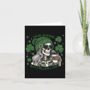 Recherche de trèfle chanceux vœux cartes Irlande