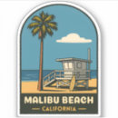 Recherche de california beach autocollants Été