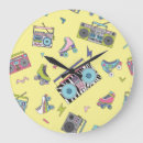 Recherche de radio vintage horloges Illustration
