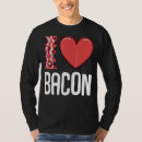 Recherche de i love bacon tshirts Coeur
